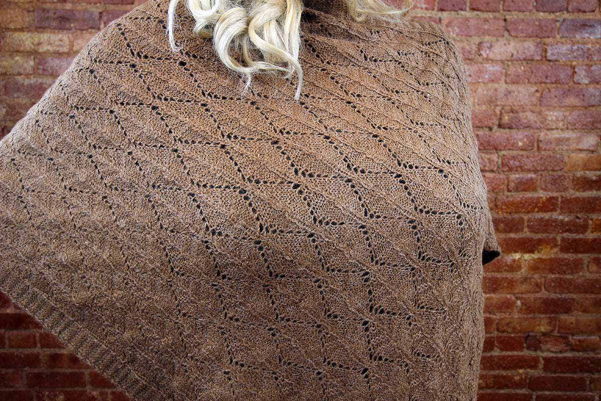 LEAF Shawl Poncho