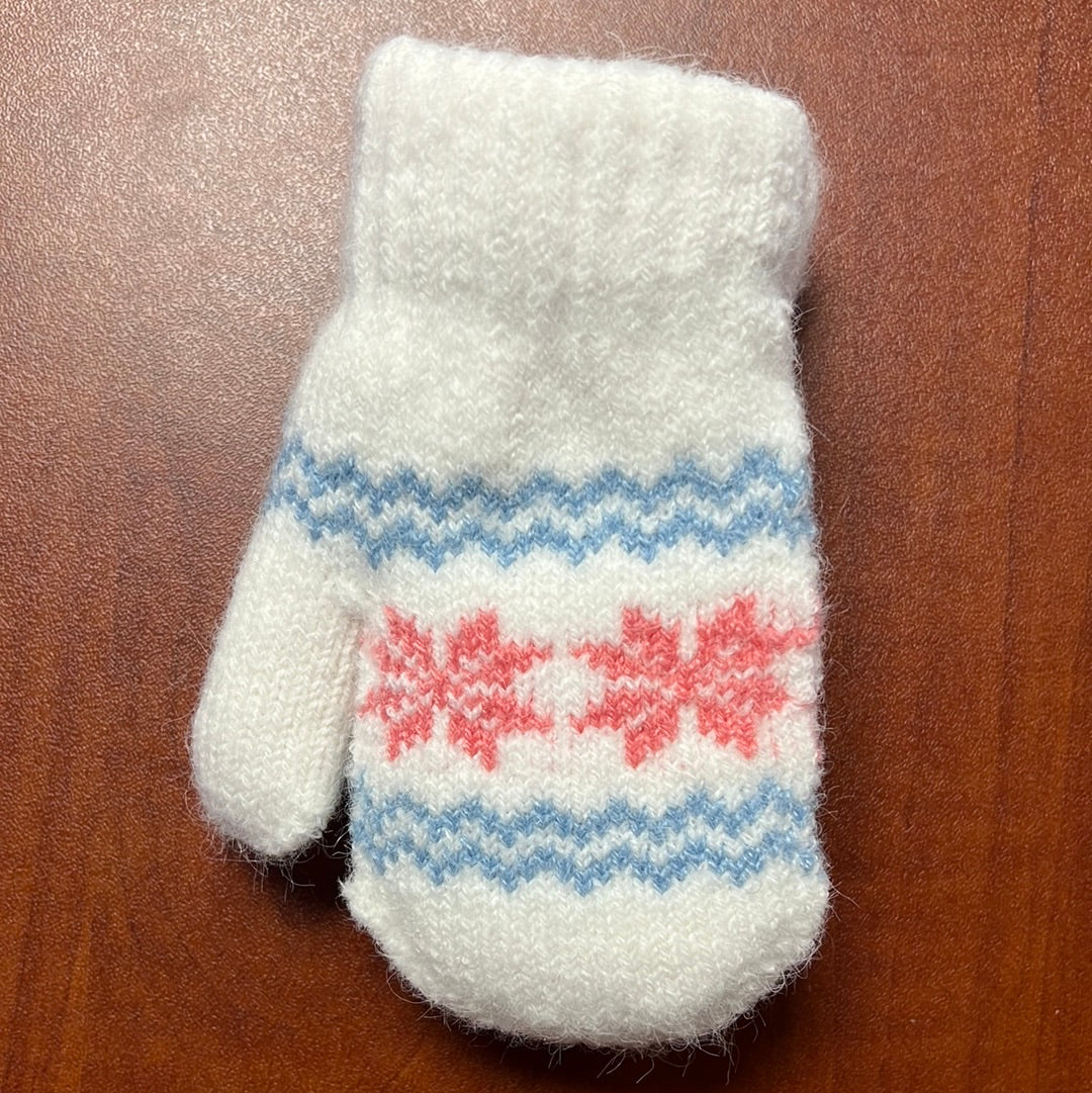 Children's Infant Alpaca Thick Warm Lined Mittens
