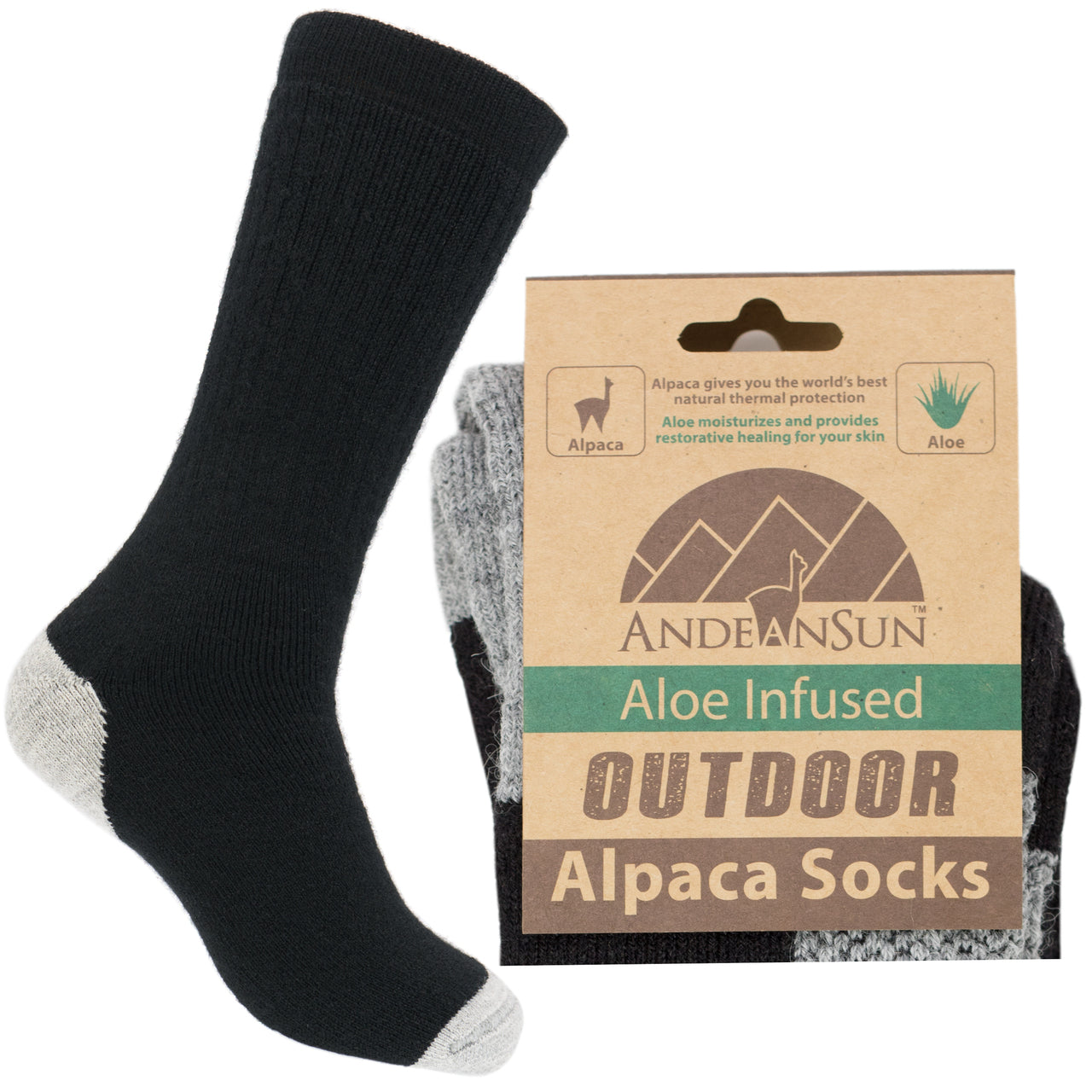 High Performance Outdoor Alpaca Socks