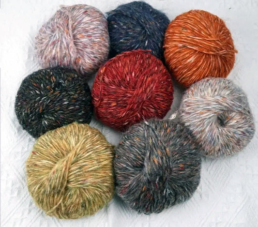 Alpaca Yarn Colorful Hand-knitting Crochet