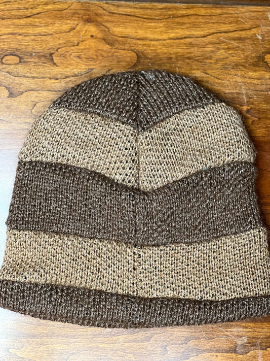 Textured Lined Alpaca Hat