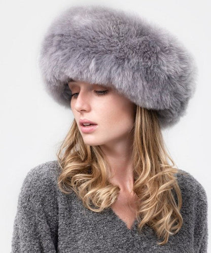 Alpaca Hat - High Quality 100% Baby Alpaca Fur Hat